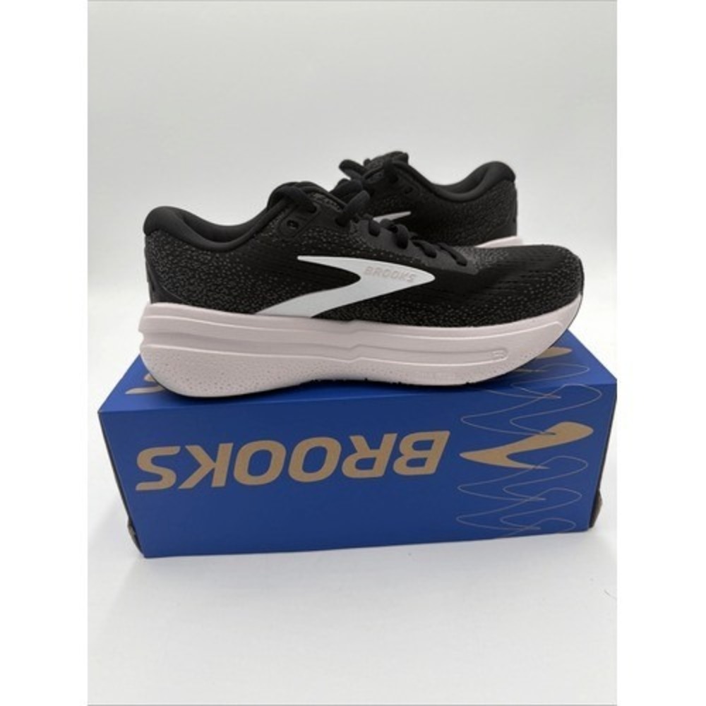 Brooks Women's Ghost Max 2 Running Shoes Black White Orchid Ice Size 7.5 NWB - Picture 6 of 10